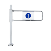 Manual Swing Pedestrian Turnstile Gate Bi-Directional - Store Fittings Direct