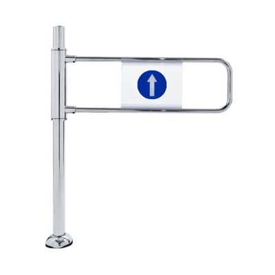 Manual Swing Pedestrian Turnstile Gate Bi-Directional