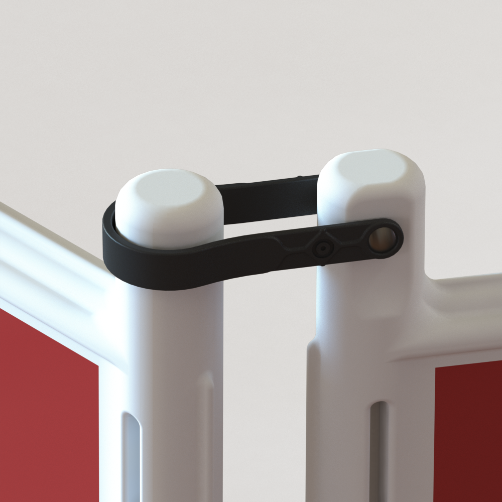 Melba Swintex Thor Barrier | Pedestrian Chapter 8 Barrier - Store Fittings Direct
