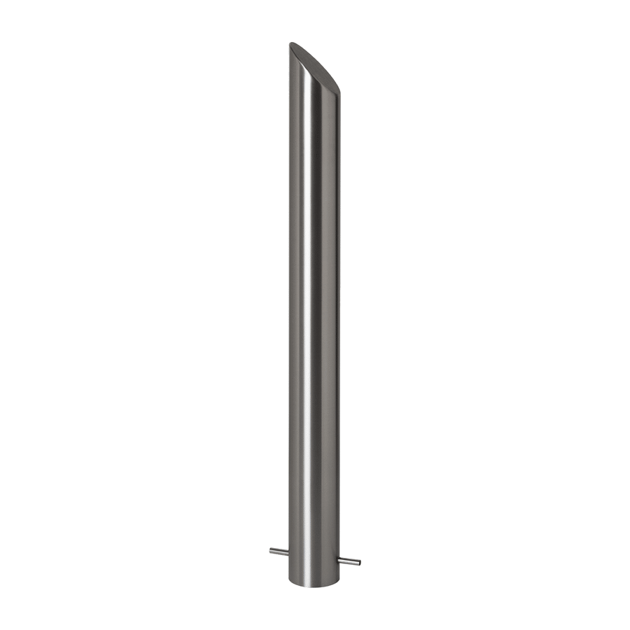 Mitre Top Stainless Steel Bollard | Stainless Steel Bollards 304 Grade - Store Fittings Direct