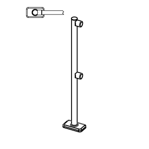 Modular Chrome Barrier Rail - Store Fittings Direct