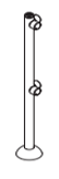 Modular Chrome Barrier Rail