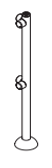 Modular Chrome Barrier Rail