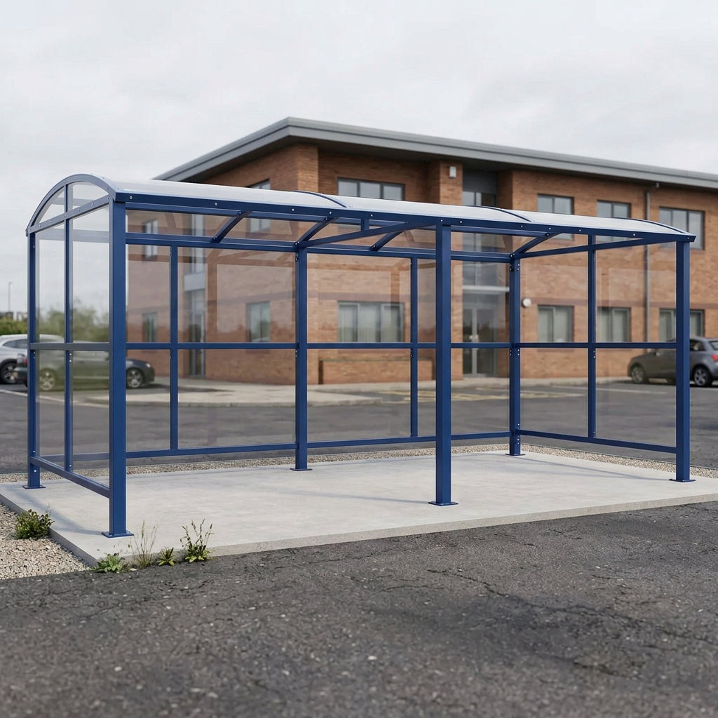 Multi-Use Smoking Shelter | The Marquis - Store Fittings Direct