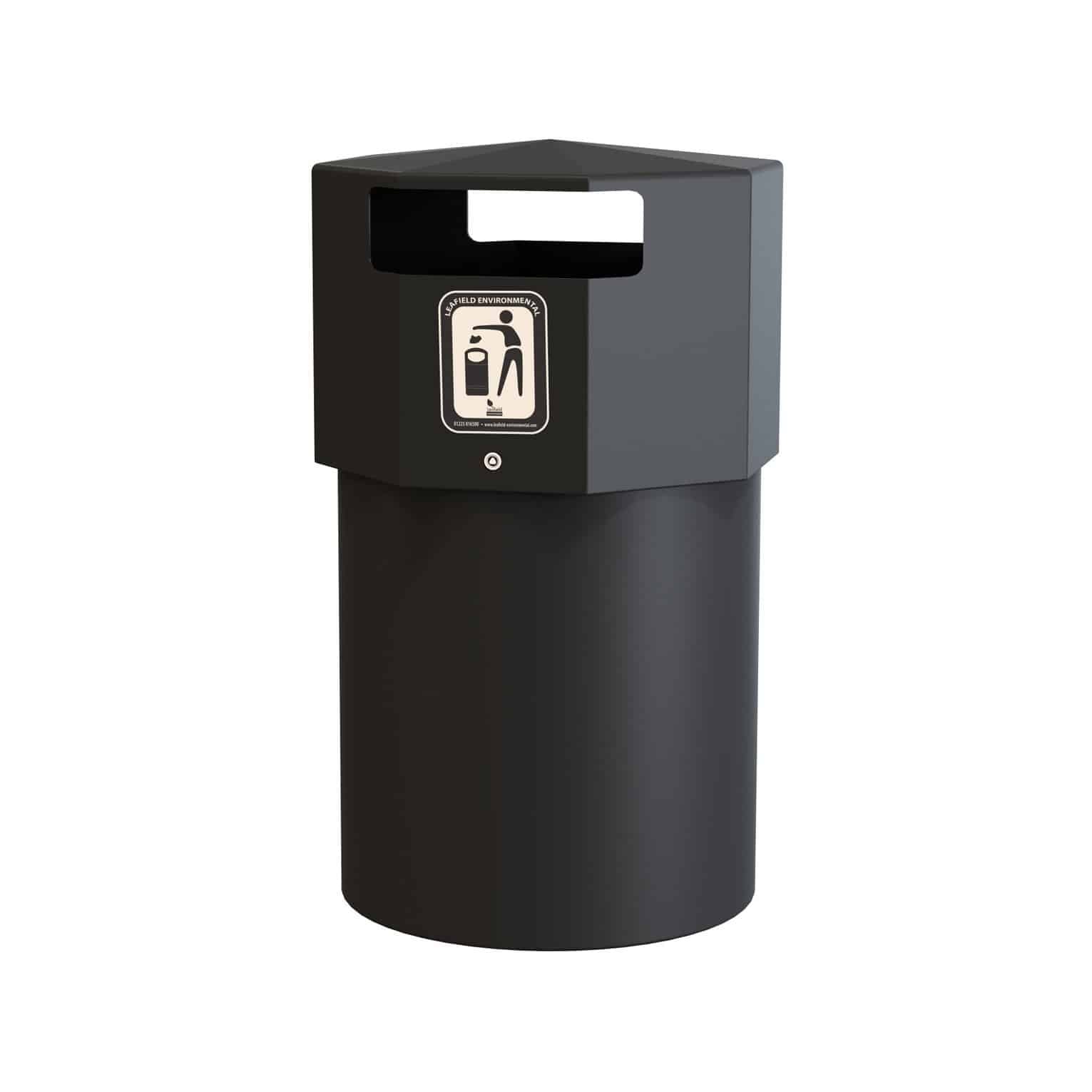 Octaplus Jumbo Litter Bin - 150 litres - Store Fittings Direct