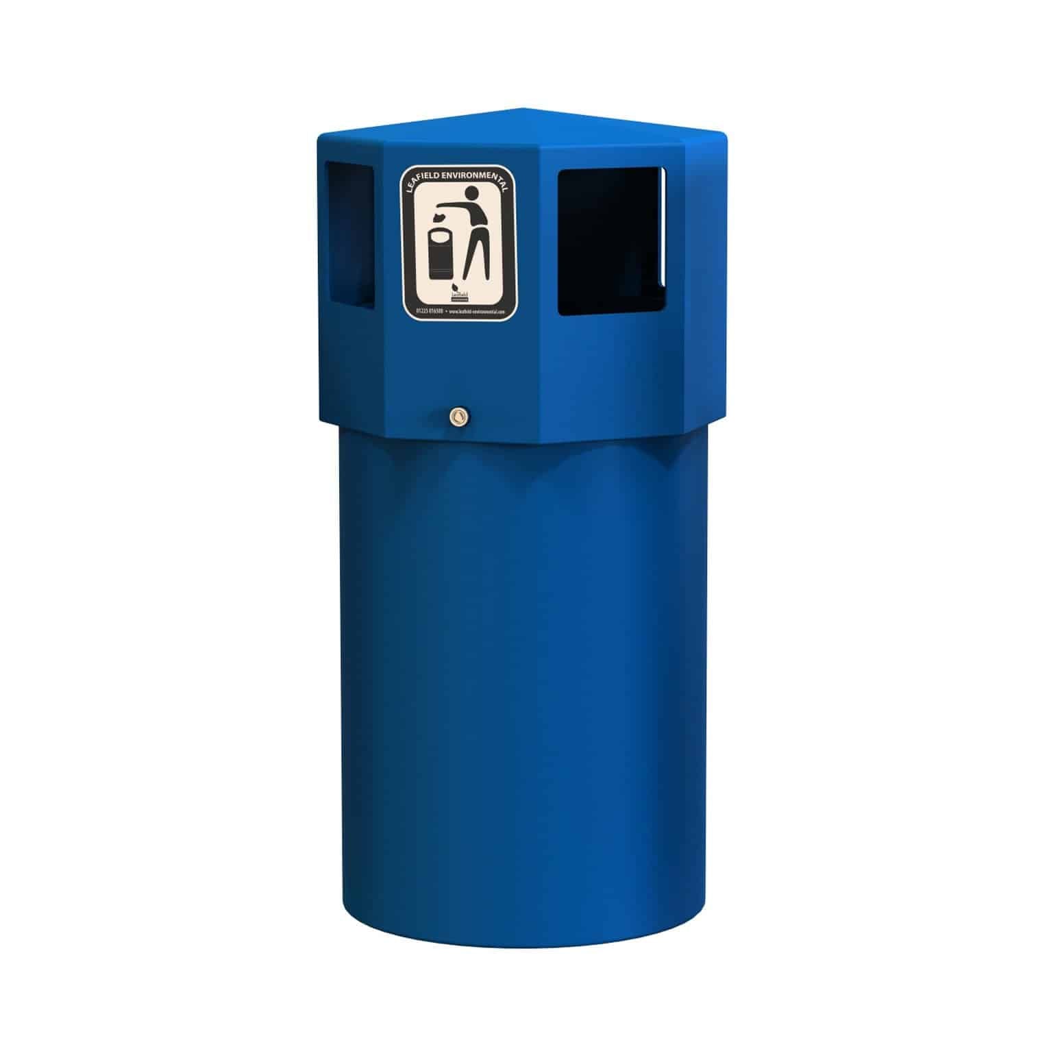 Octaplus Midi Litter Bin - 60 to 95 litres - Store Fittings Direct