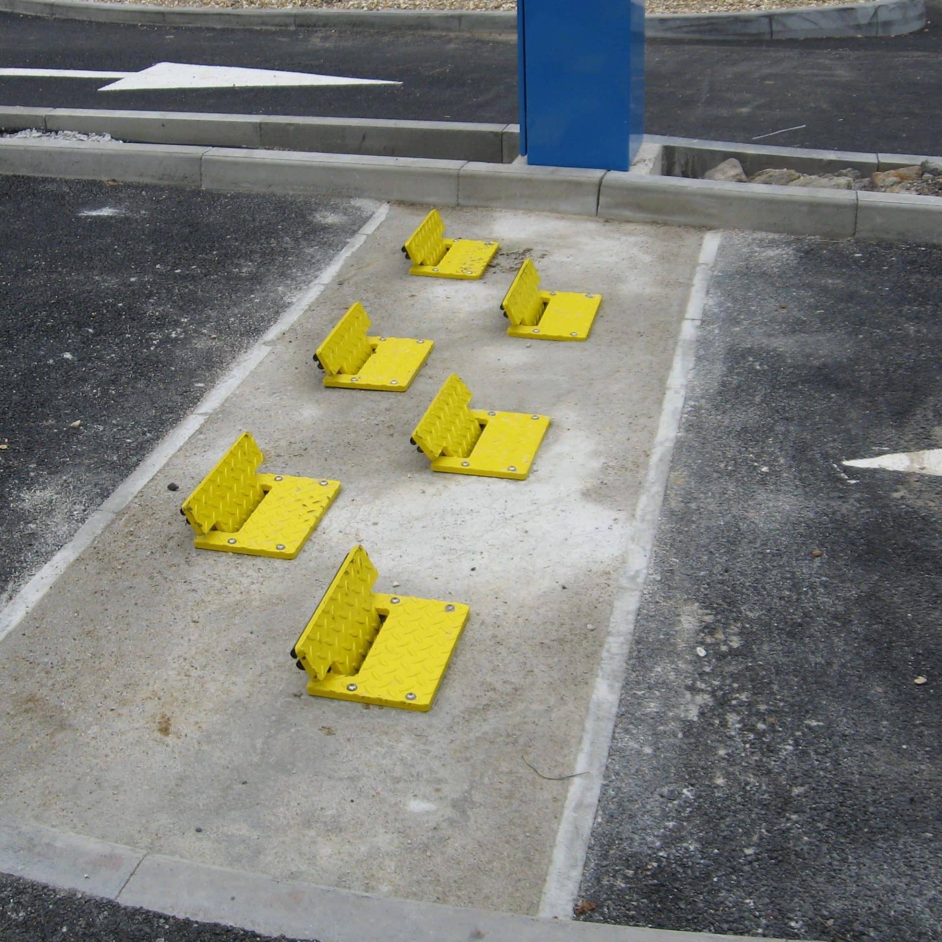 One Way Flow Plates Surface mounted or Cast In