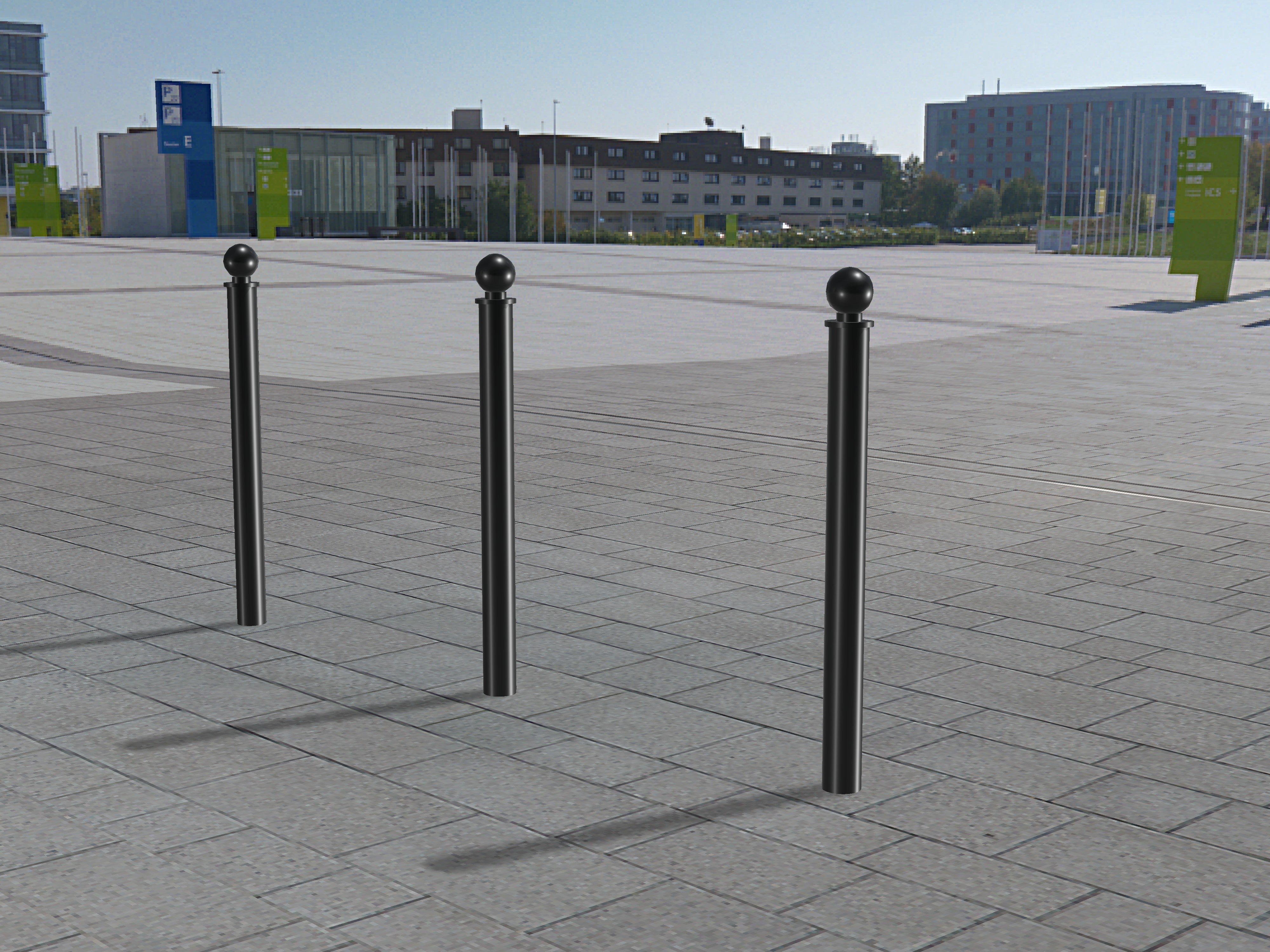 Ornamental Bollard GFC2000 - Store Fittings Direct