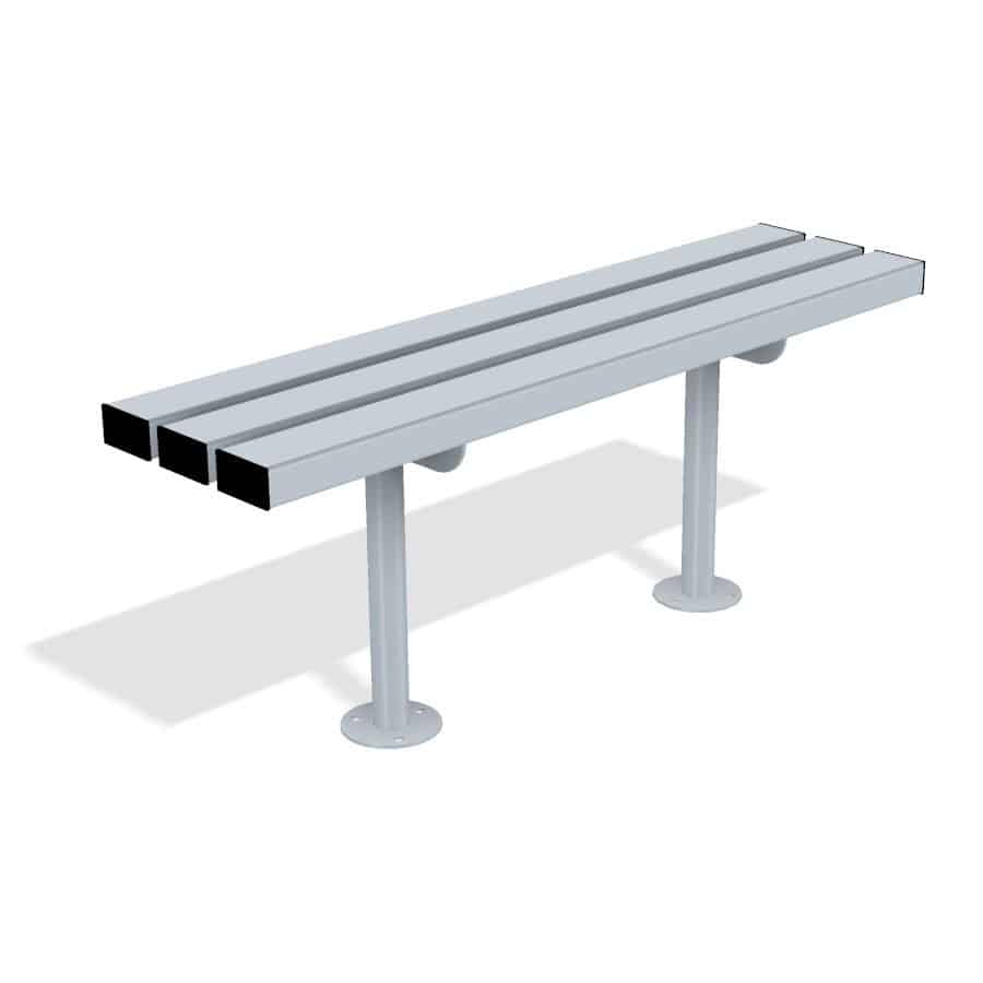 Outdoor Mild Steel Bench 300 | Gretton Street Furniture - Store Fittings Direct