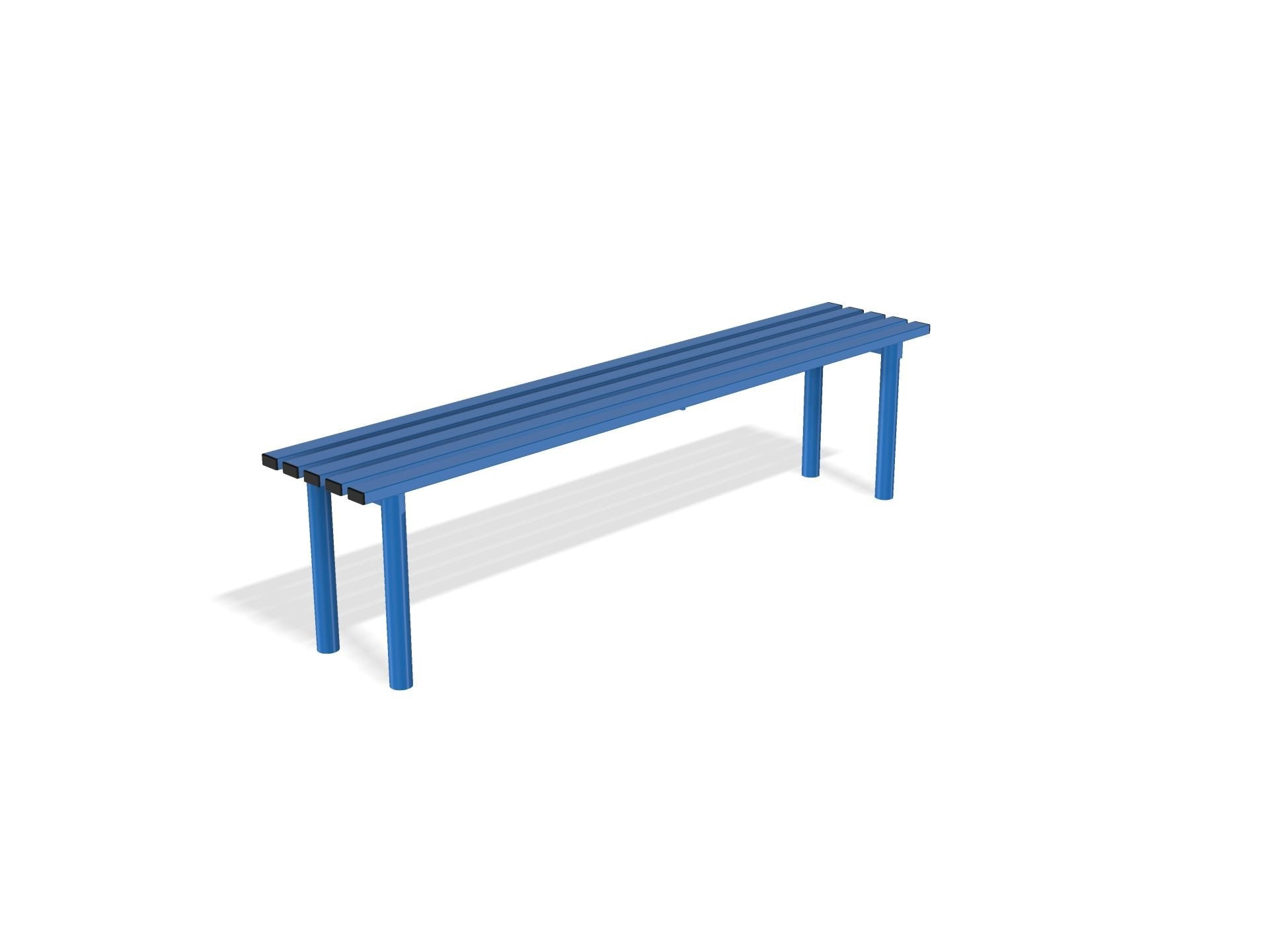 Outdoor Mild Steel Bench | Haddon Street Furniture - Store Fittings Direct