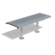 Outdoor Mild Steel Carlton Bench | Carlton Street Furniture - Store Fittings Direct