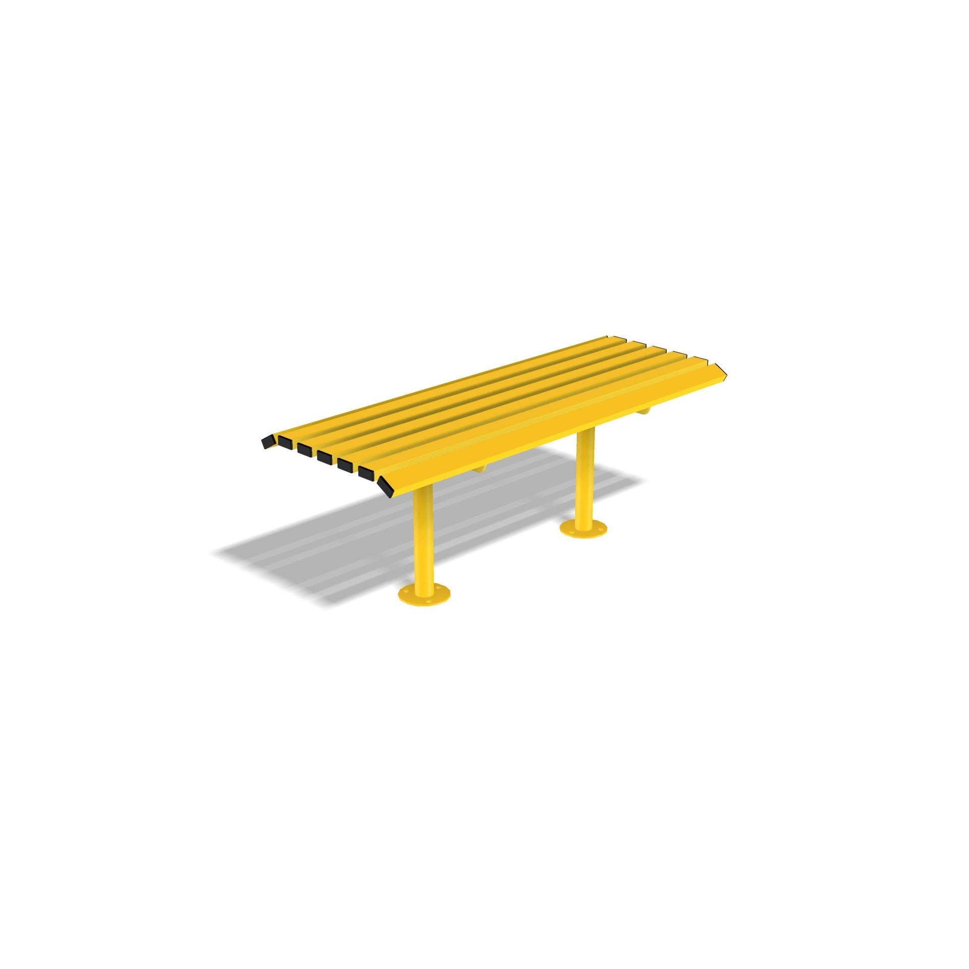 Outdoor Mild Steel Carlton Bench | Carlton Street Furniture - Store Fittings Direct