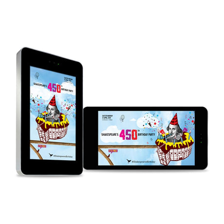 Outdoor PCAP Wall-Mounted Touch Screen Displays | Ultra High Brightness | Waterproof IP65 - Store Fittings Direct