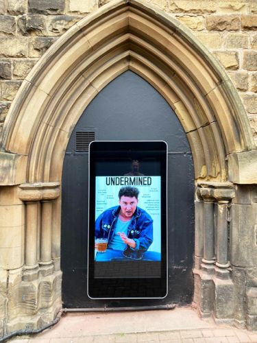 Outdoor PCAP Wall-Mounted Touch Screen Displays | Ultra High Brightness | Waterproof IP65 - Store Fittings Direct
