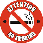 PROline Floor Sign - 430mm - Attention No Smoking - Store Fittings Direct
