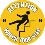 PROline Floor Sign - 430mm - Attention Watch Your Step - Store Fittings Direct