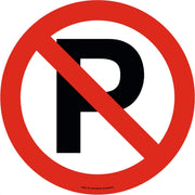 PROline Floor Sign - 430mm - No Parking - Store Fittings Direct