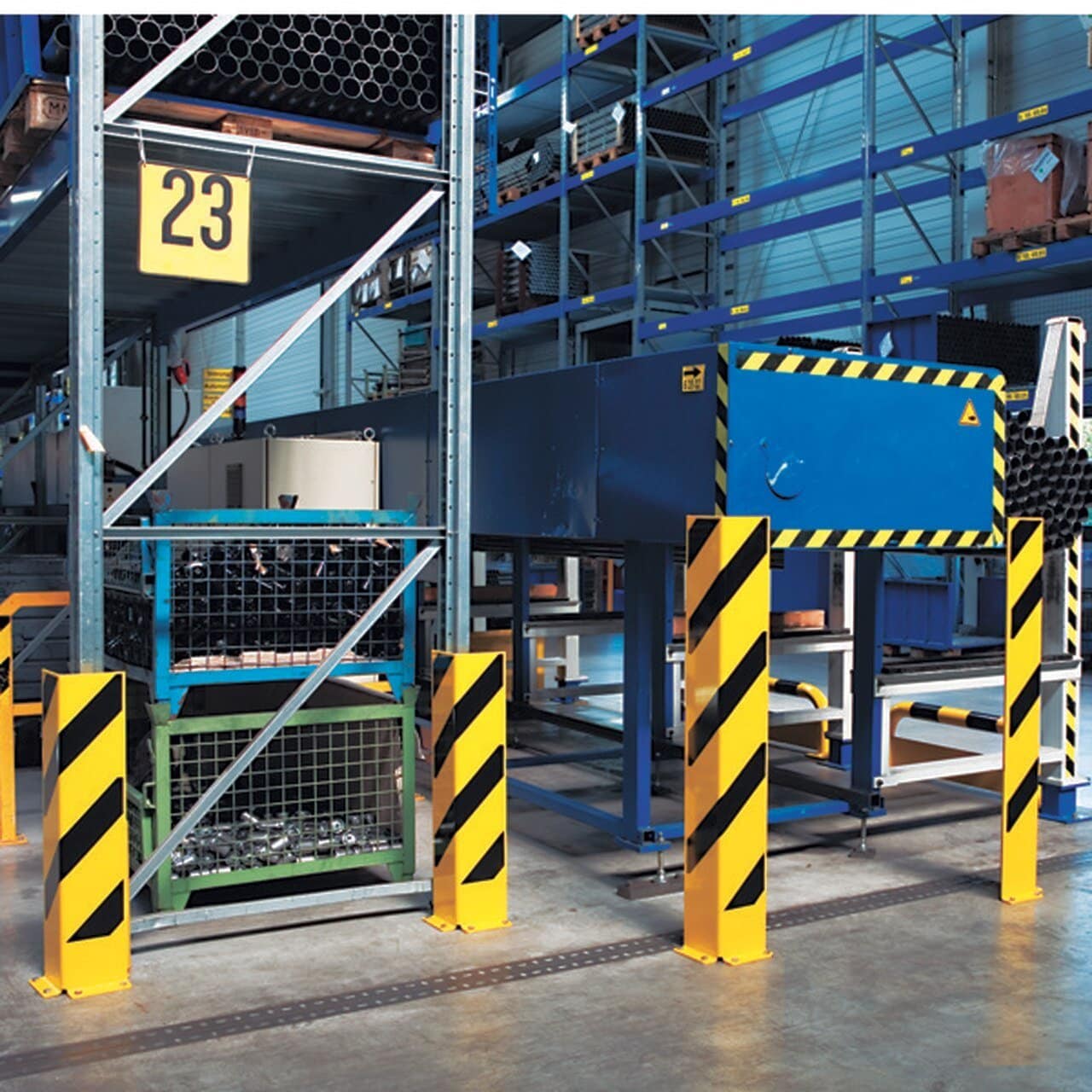 Pallet Racking Protection | Black Bull - Store Fittings Direct