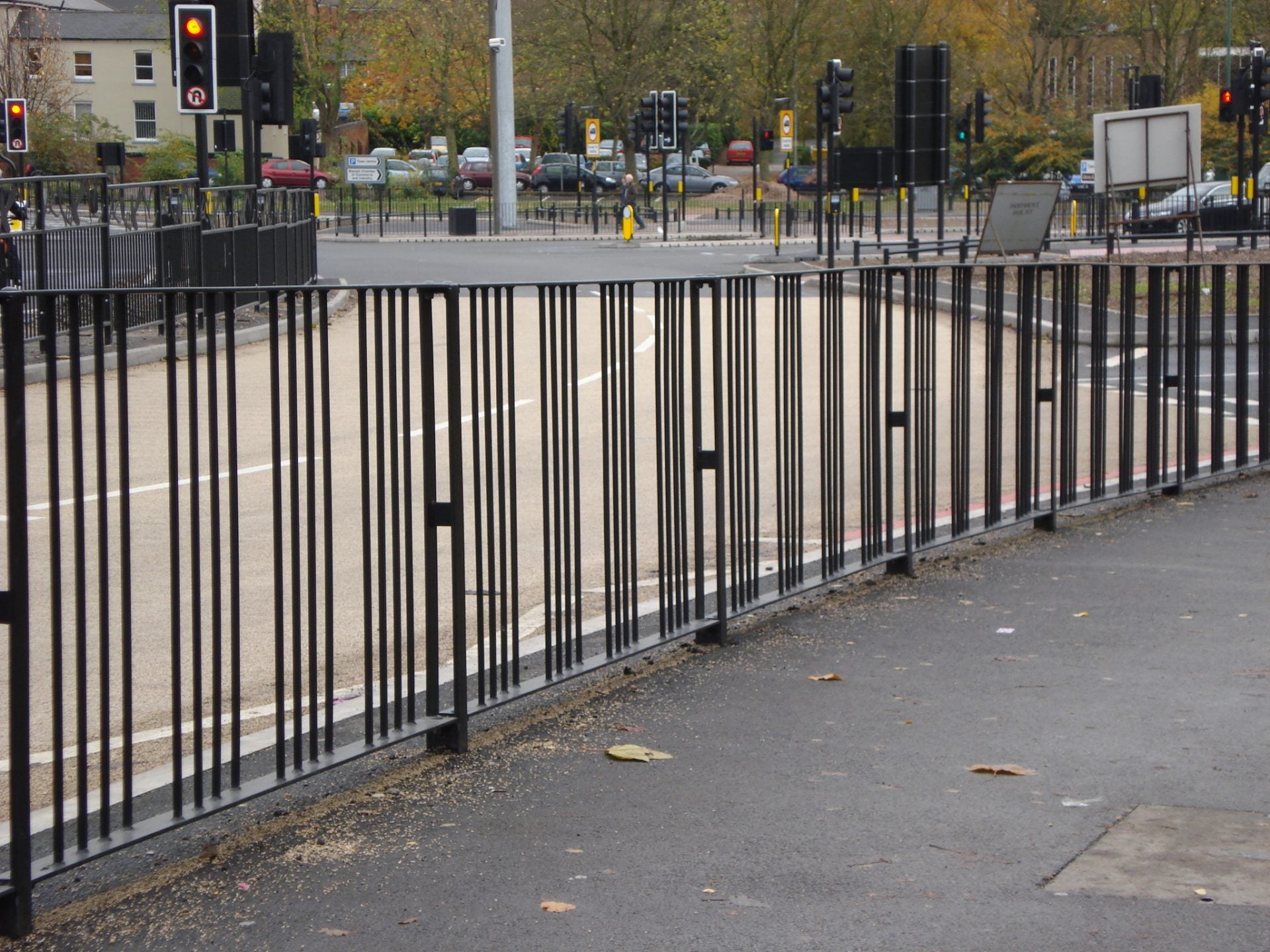 Pedestrian Guardrail | Visirail - Store Fittings Direct