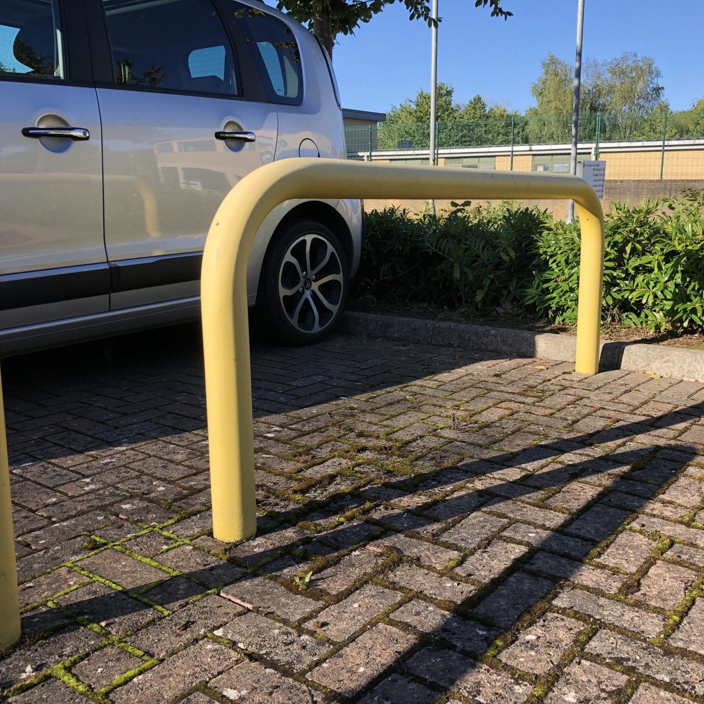 Perimeter Hoop Barrier Galvanised 48mm - Store Fittings Direct