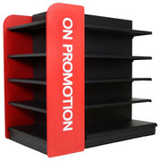 Plain End Bay Panel | Sold In Pairs - Store Fittings Direct