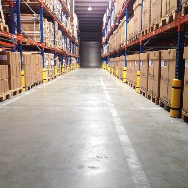 Plastic Pallet Racking Protection - Store Fittings Direct
