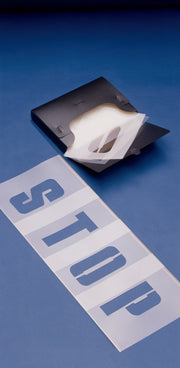 Plastic Stencils Set - Letters & Numbers Sets - Store Fittings Direct