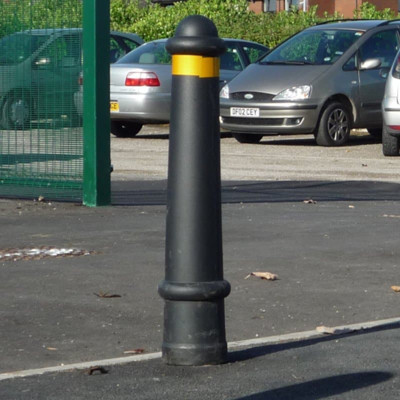 Polyethylene Bollard with Steel Core | Cast Iron Manchester Alternative | EB200 - Store Fittings Direct