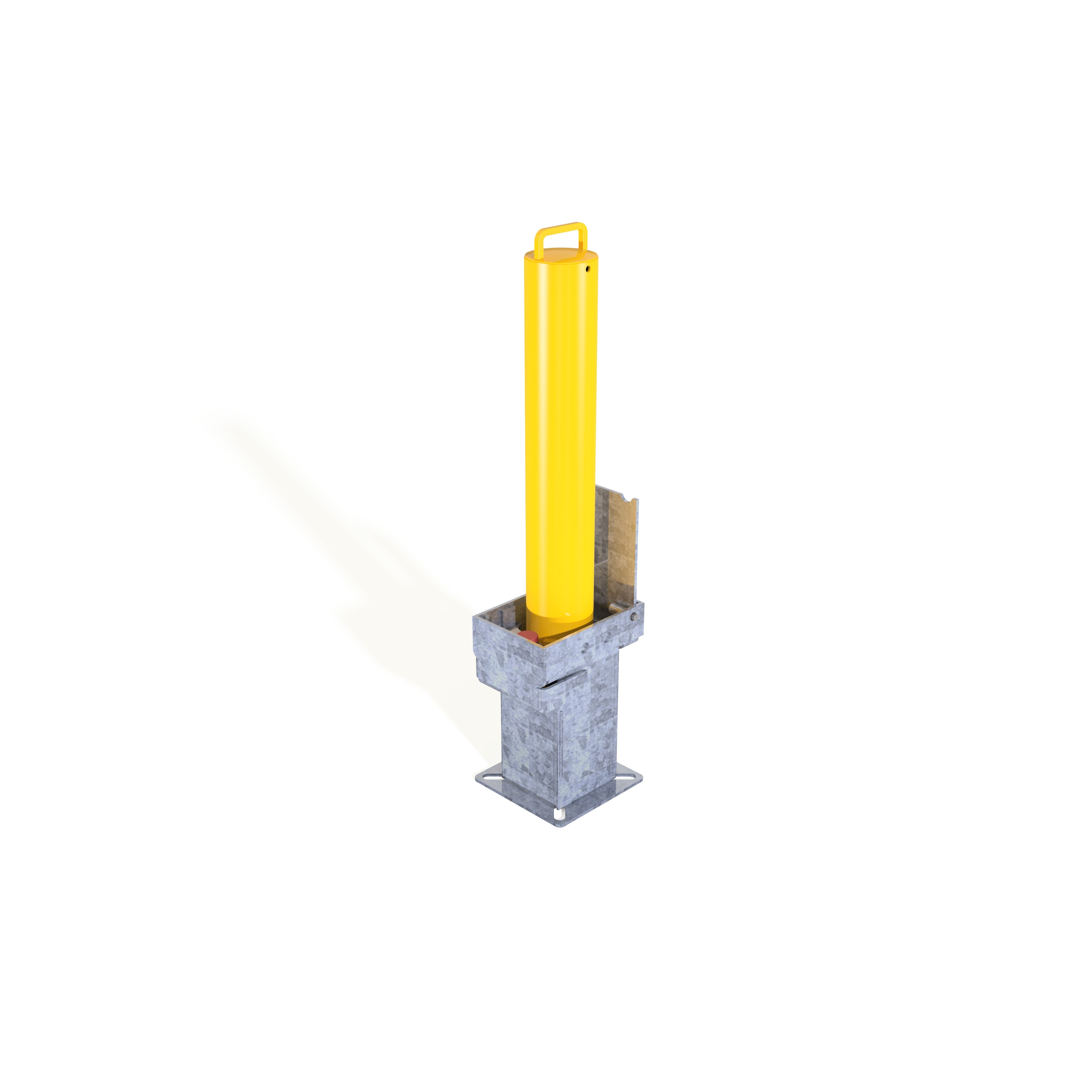 RGP 500 Removable Bollard with Integral Lock - Store Fittings Direct