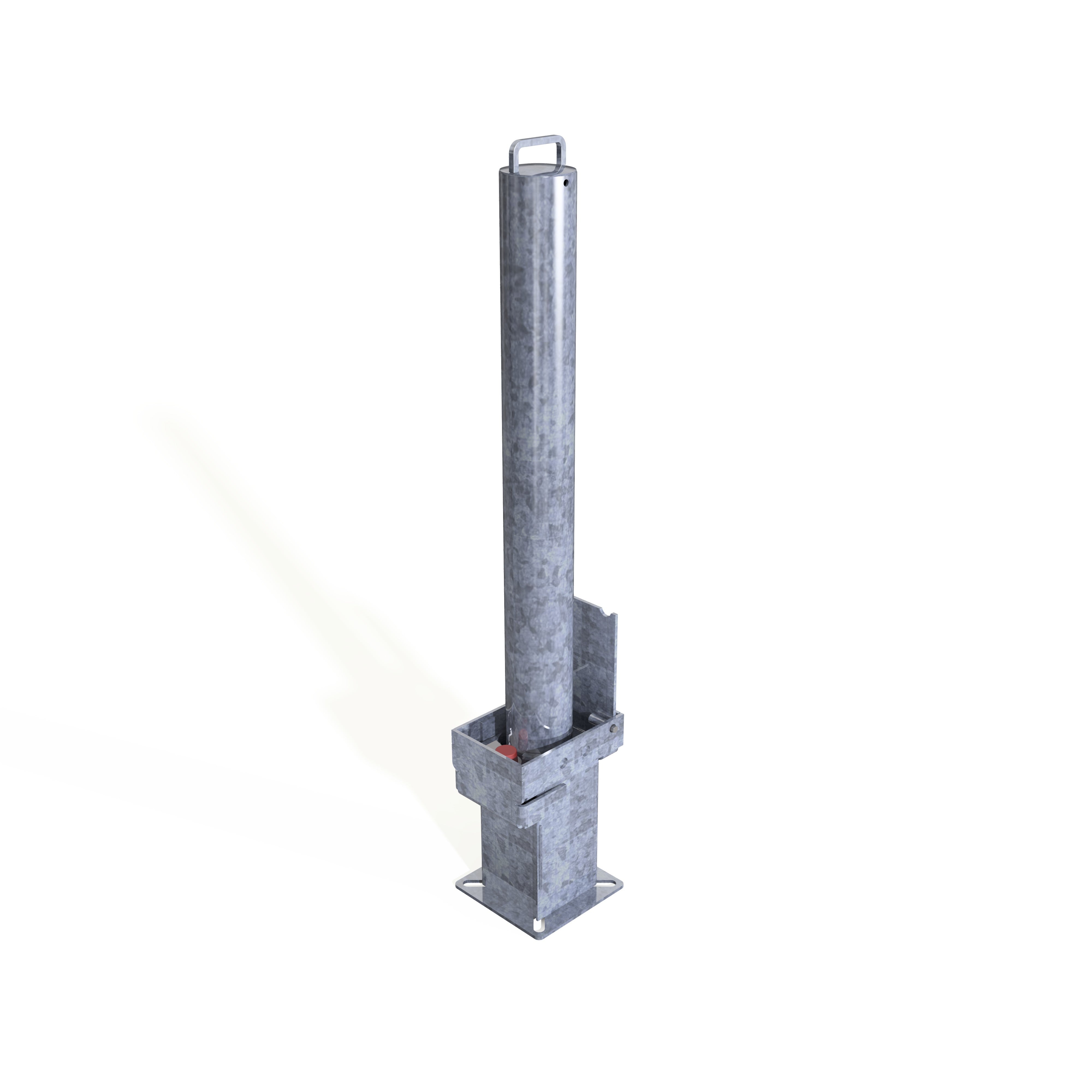 RGP 745 Removable Bollard with integral lock - Store Fittings Direct