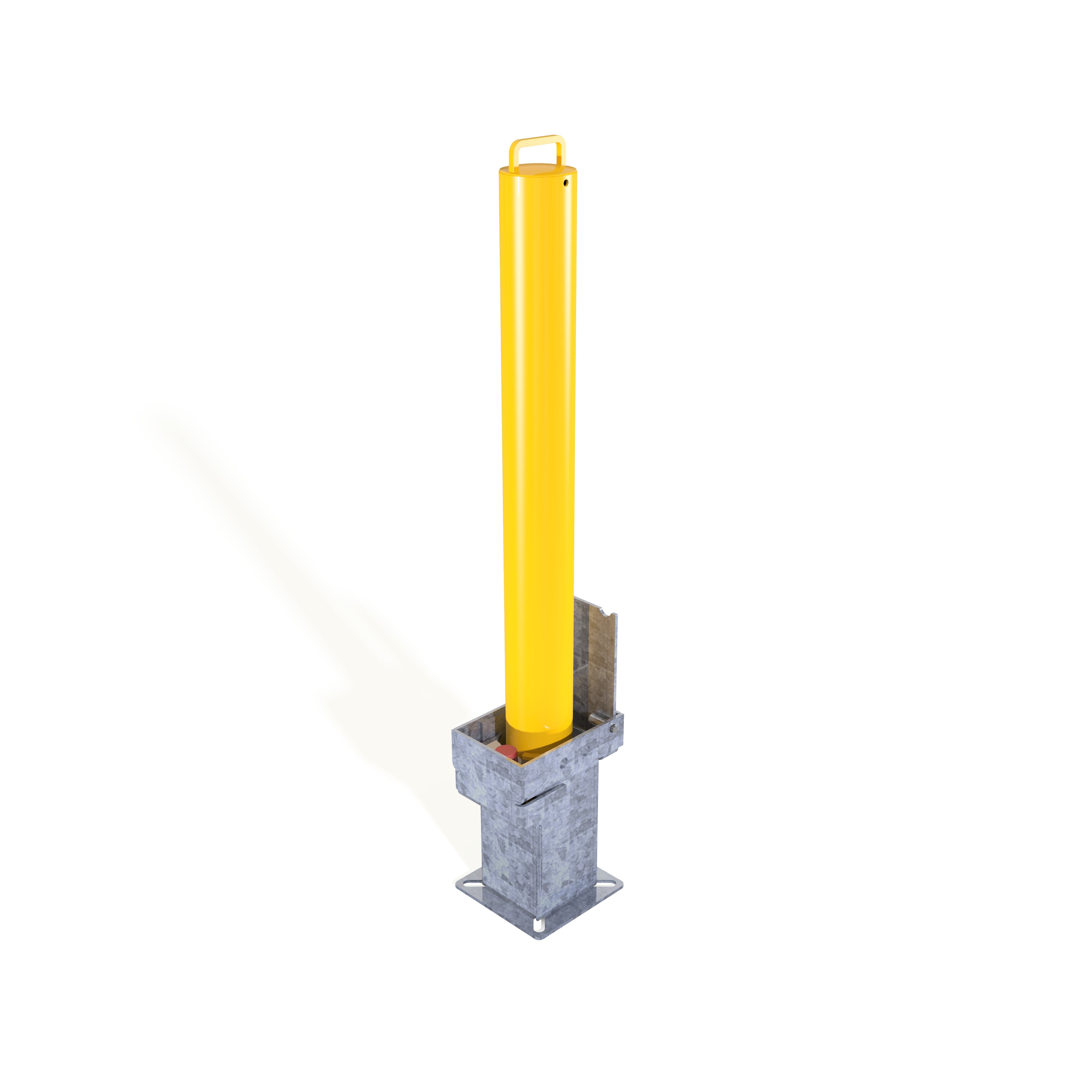 RGP 745 Removable Bollard with integral lock - Store Fittings Direct