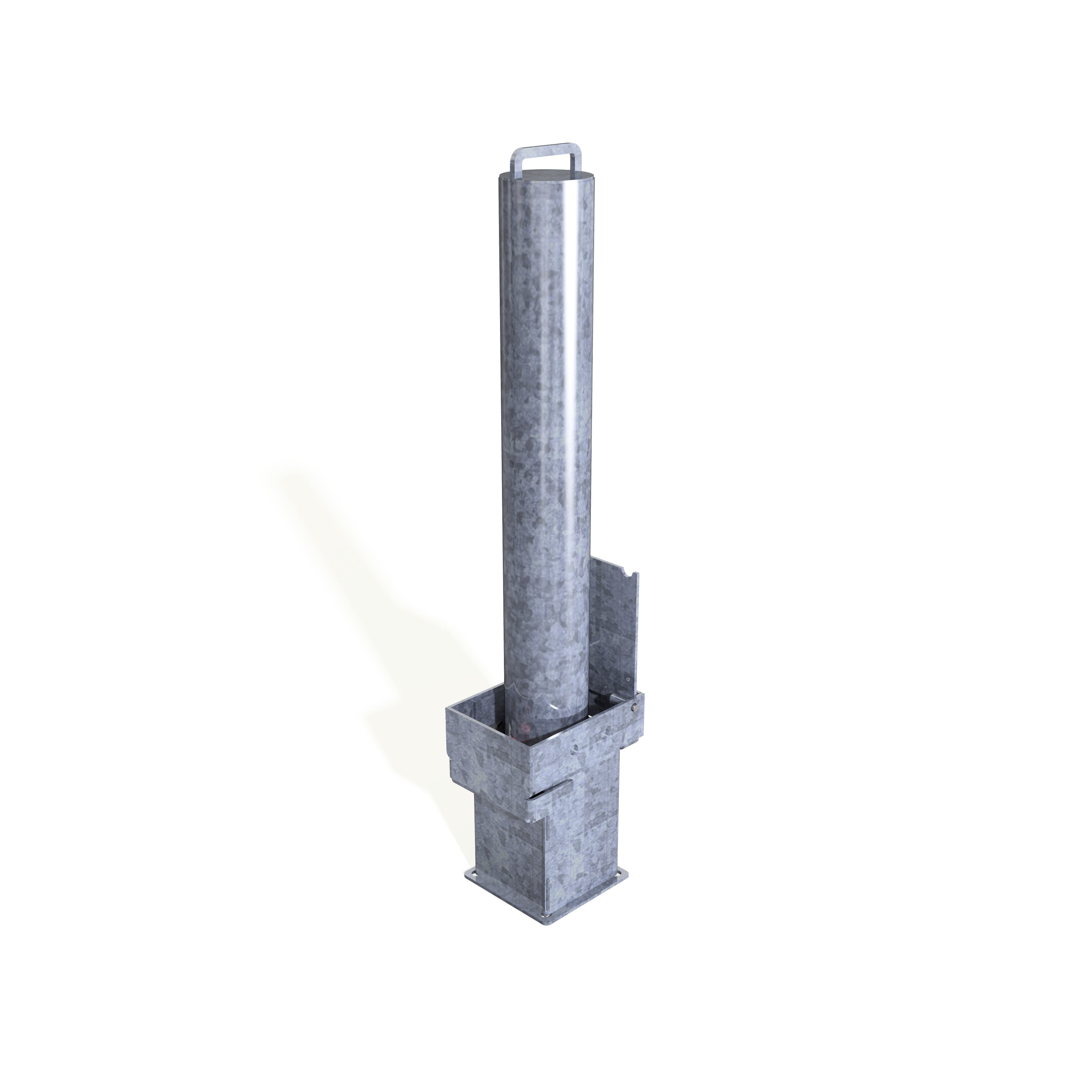 RGP 745 Removable Bollard with integral lock - Store Fittings Direct