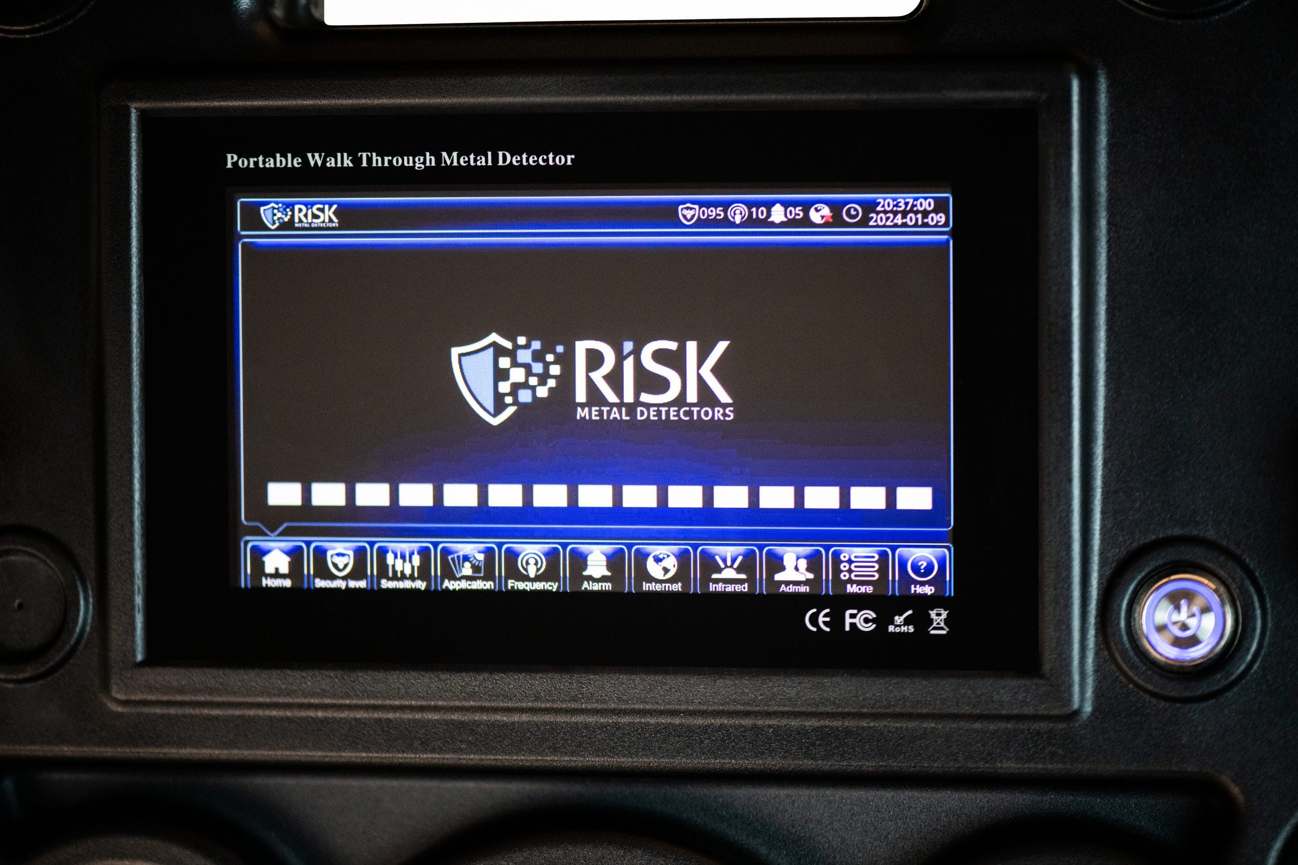 Portable Walk Through Metal Detector (P1)