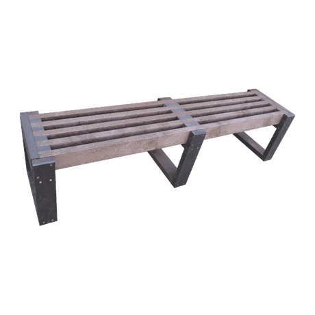 Recycled Plastic Edge Bench - Store Fittings Direct