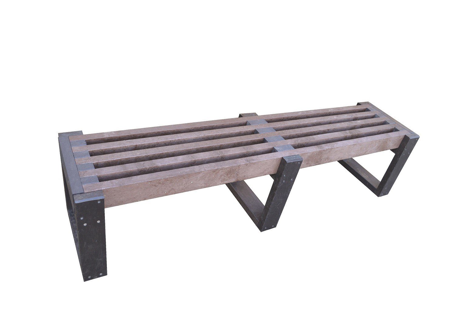 Recycled Plastic Edge Bench - Store Fittings Direct