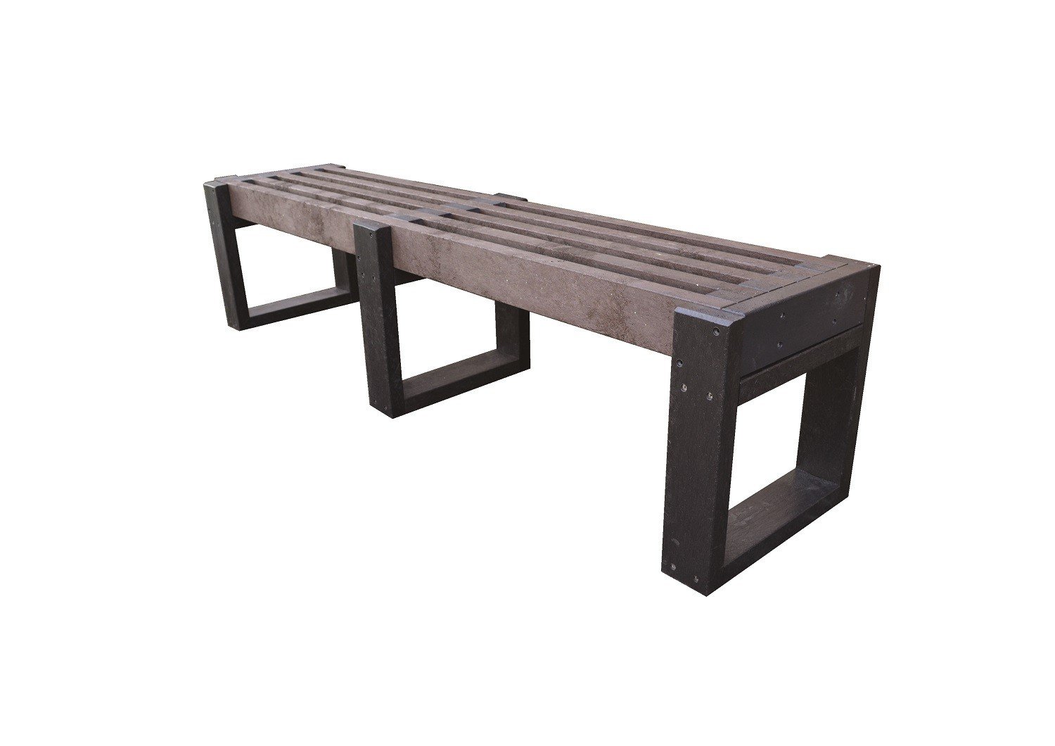 Recycled Plastic Edge Bench - Store Fittings Direct