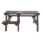 Recycled Plastic Picnic Table with Wheelchair Access - Store Fittings Direct