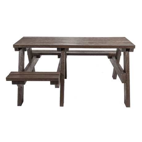 Recycled Plastic Picnic Table with Wheelchair Access - Store Fittings Direct