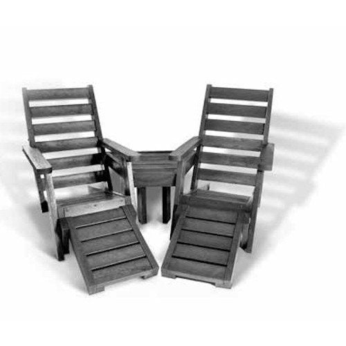 Recycled Plastic Sun Lounger - Store Fittings Direct