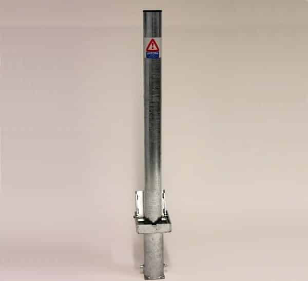 Removable Parking Post - 900mm Above Ground - Store Fittings Direct