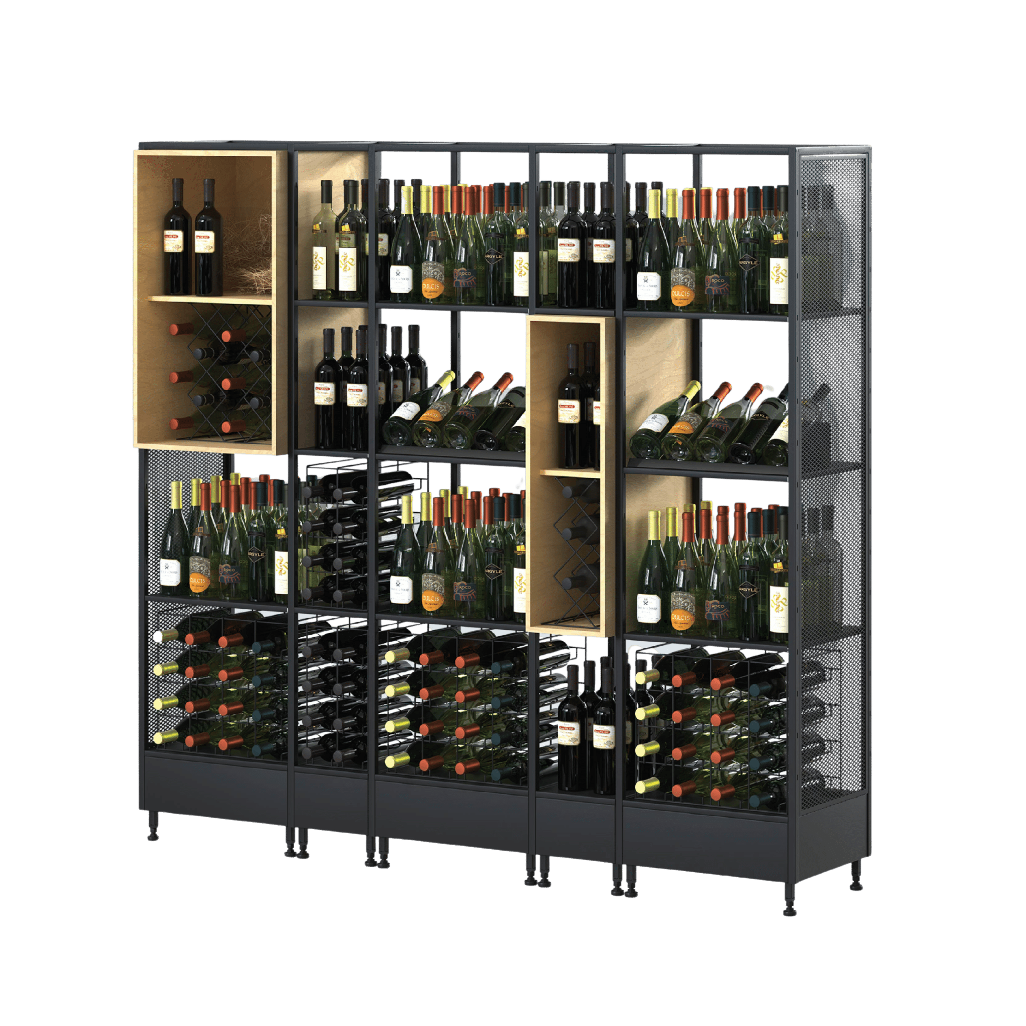 Retail Beers, Wines and Spirits Display | Shop Wine Rack - Store Fittings Direct