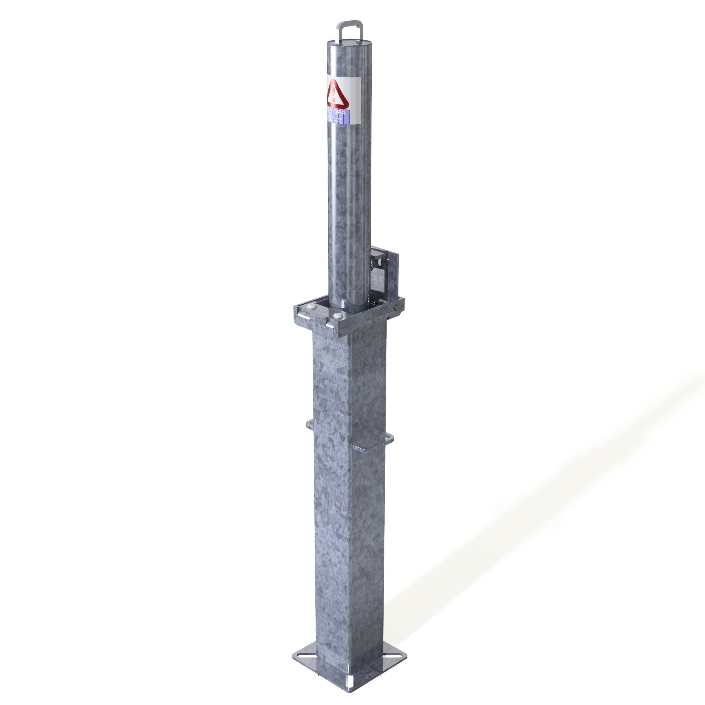 Retractapost 500 Telescopic Bollard - Store Fittings Direct