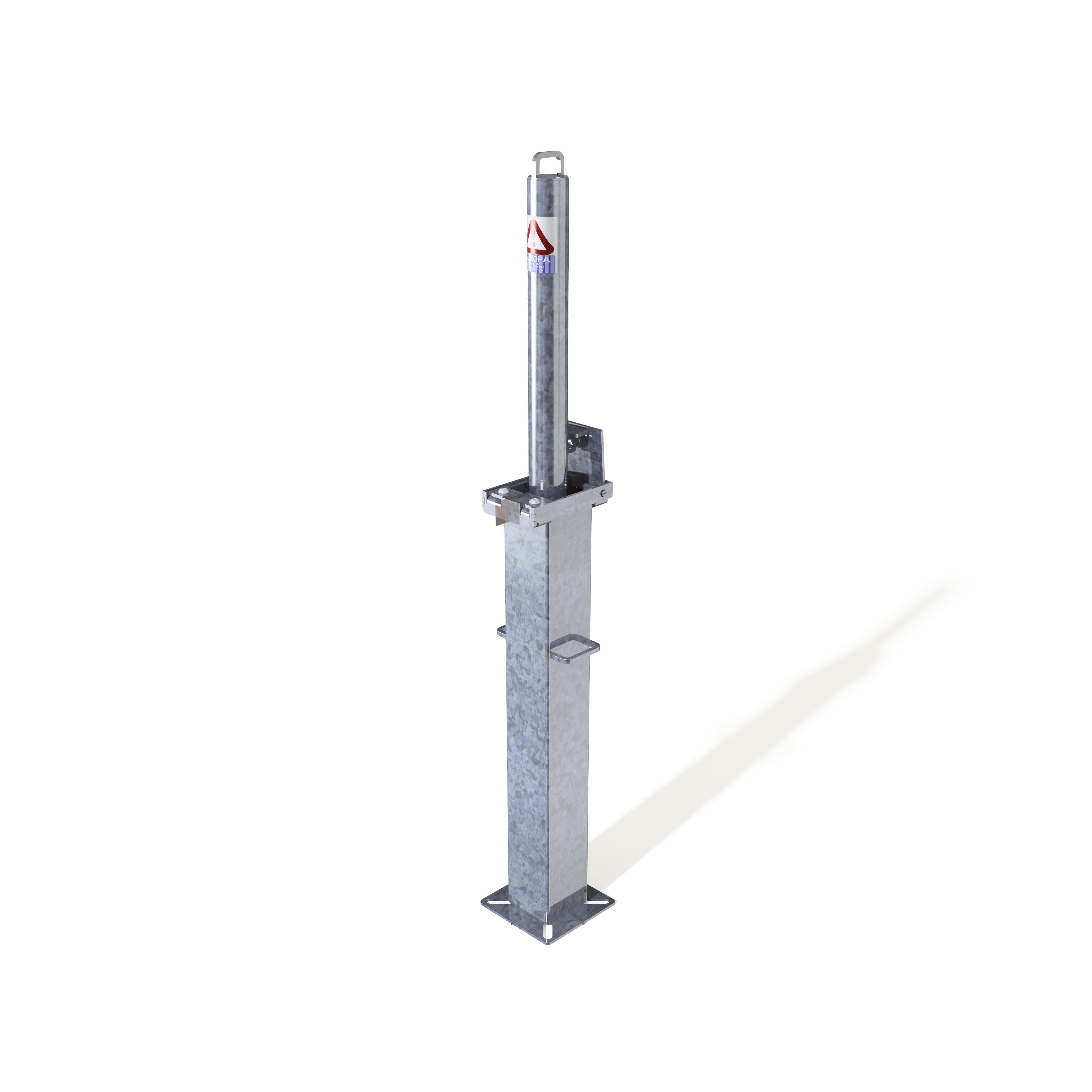 Retractapost 500 Telescopic Bollard - Store Fittings Direct