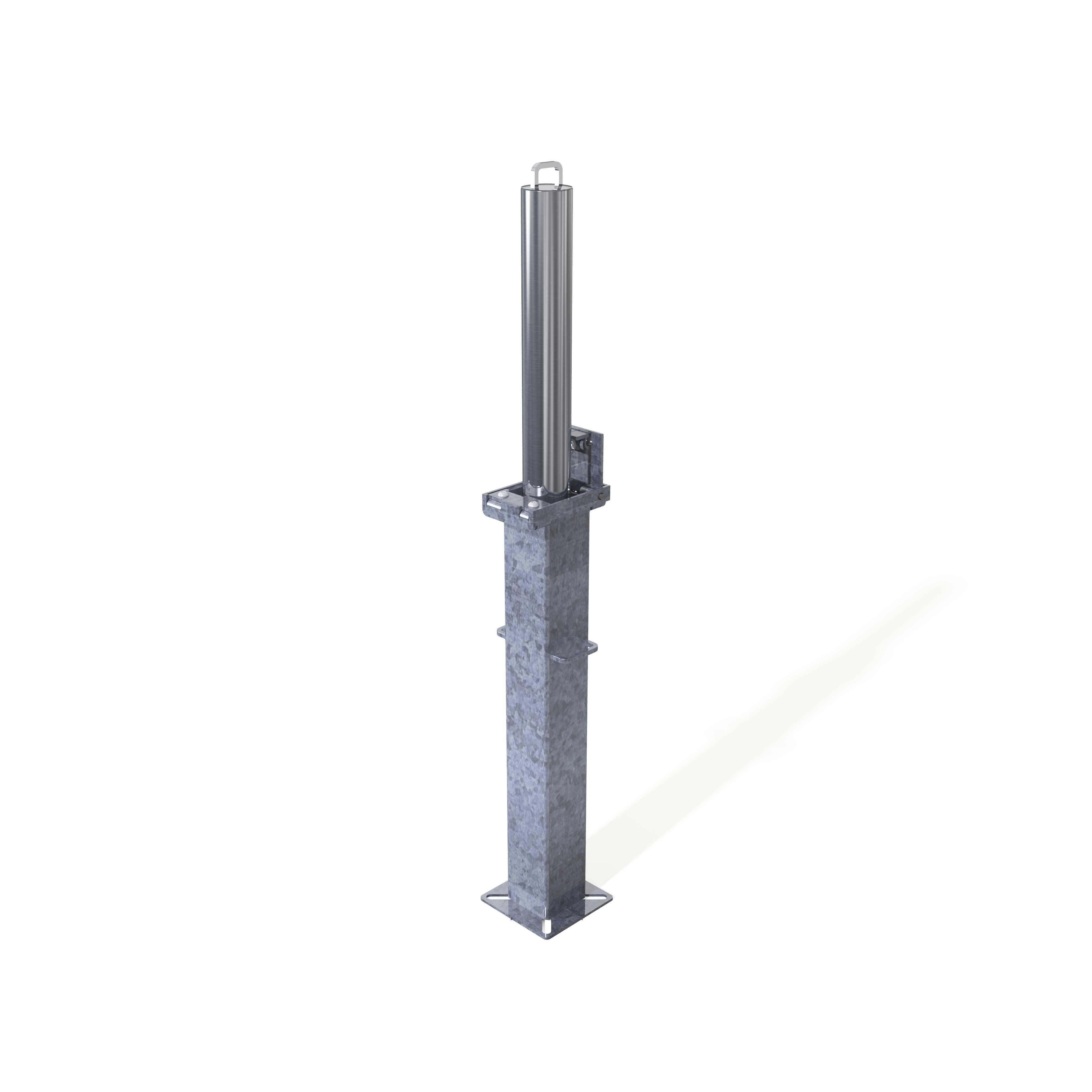 Retractapost 500 Telescopic Bollard - Store Fittings Direct
