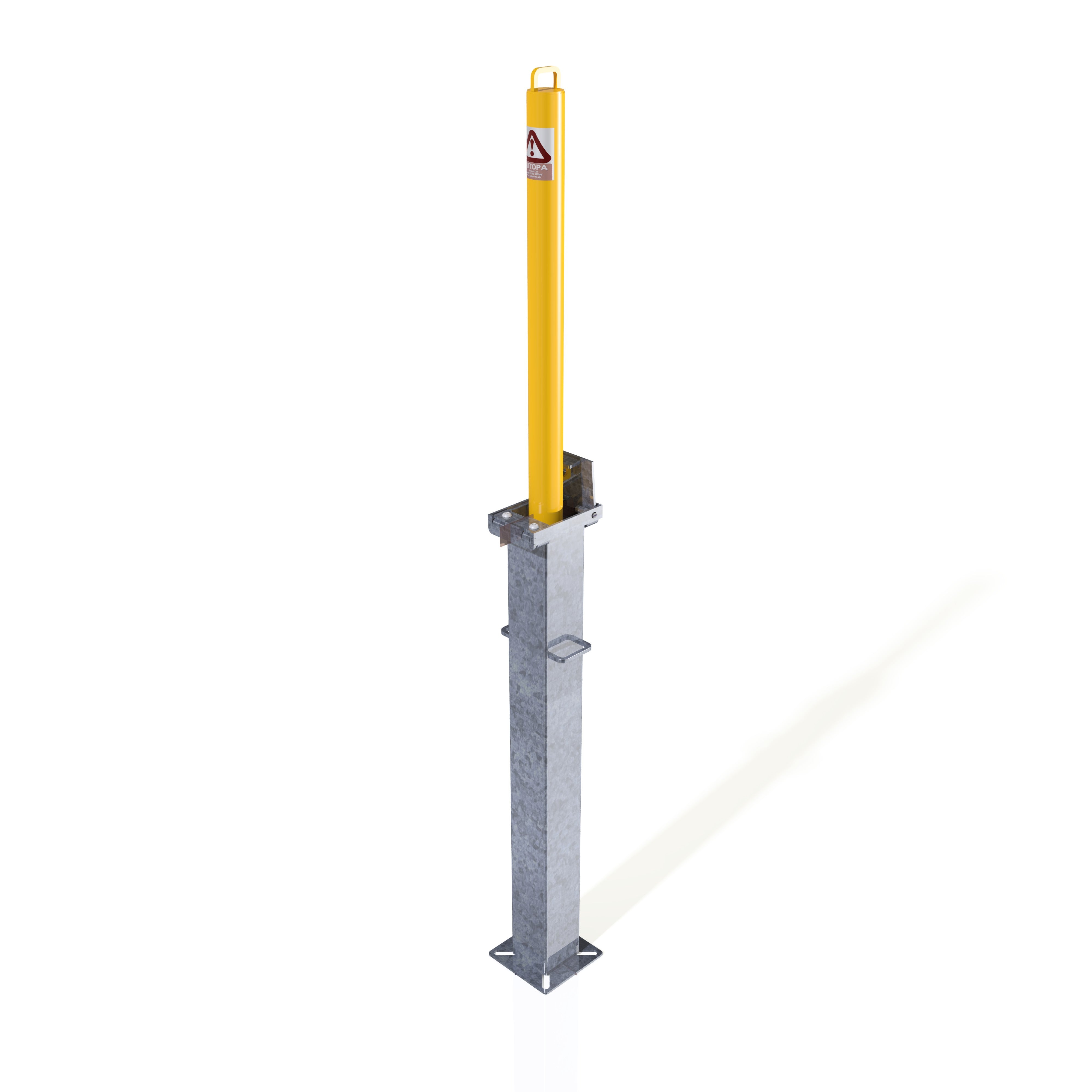 Retractapost 745 Telescopic Bollard - Store Fittings Direct