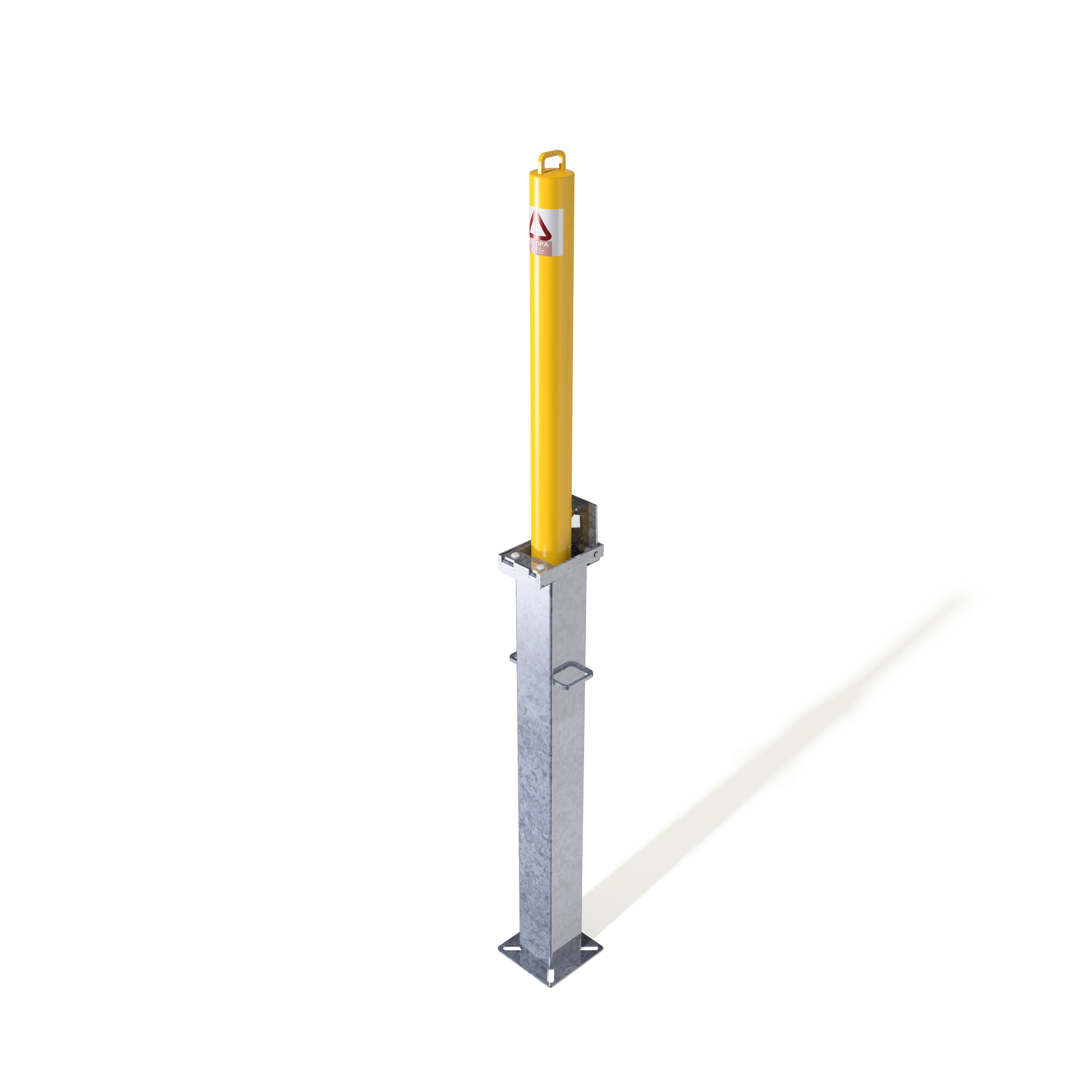 Retractapost 745 Telescopic Bollard - Store Fittings Direct