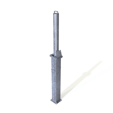Retractapost 745mm FB (Fire Brigade) Telescopic Bollard - Store Fittings Direct