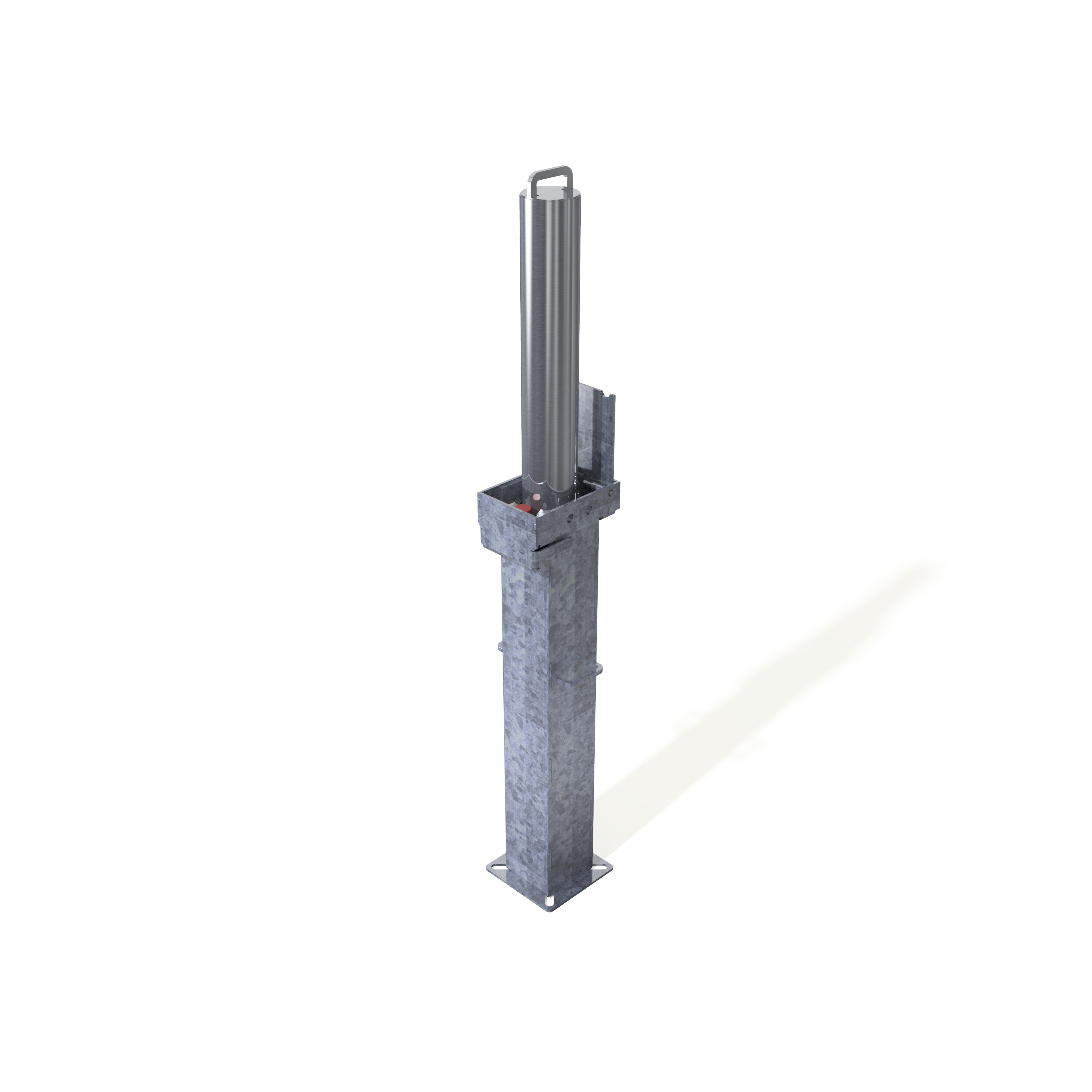 Retractapost-GL 500 Telescopic Bollard - Stainless Steel - Store Fittings Direct