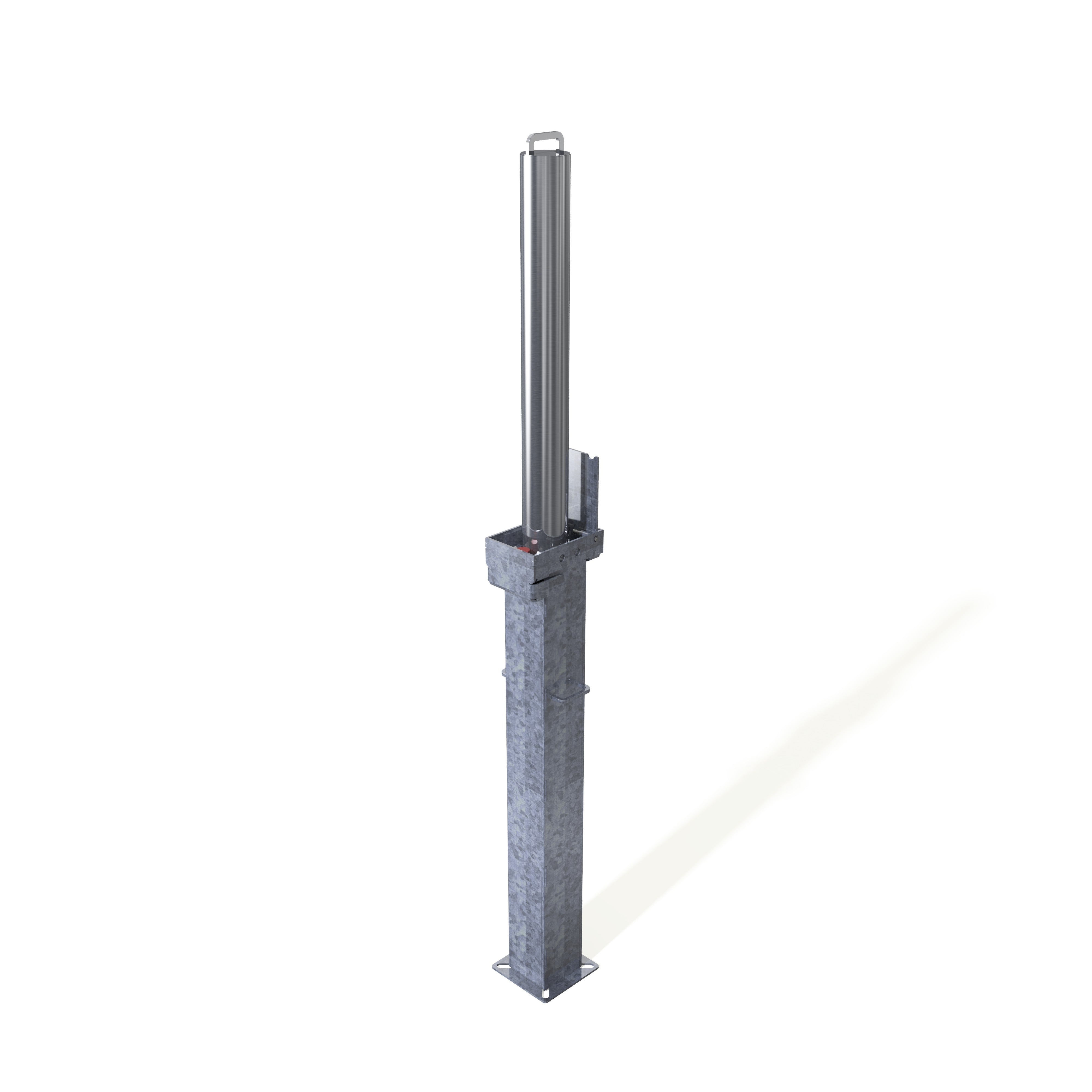 Retractapost-GL 745 Telescopic Bollard - Stainless Steel - Store Fittings Direct