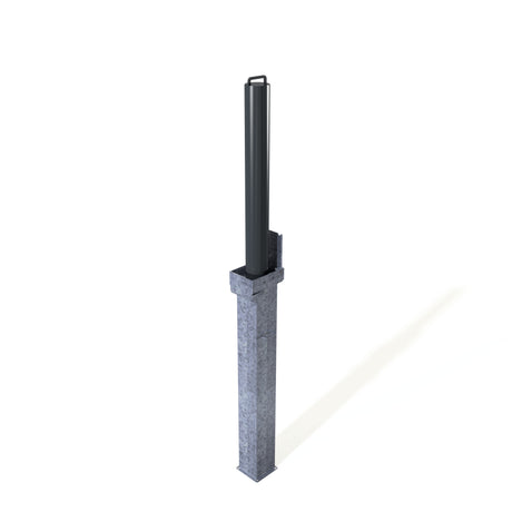 Retractapost-GL 900 Lift Assist Telescopic Bollard - Galvanised or Galvanised & Coated - Store Fittings Direct